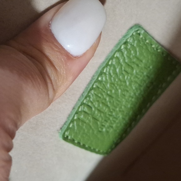 Green Woven Circle Crossbody Bag Luana Ferracuti  Made In Italy - Picture 3 of 3